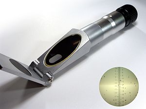 Измерение преломления света Ручной рефрактометр